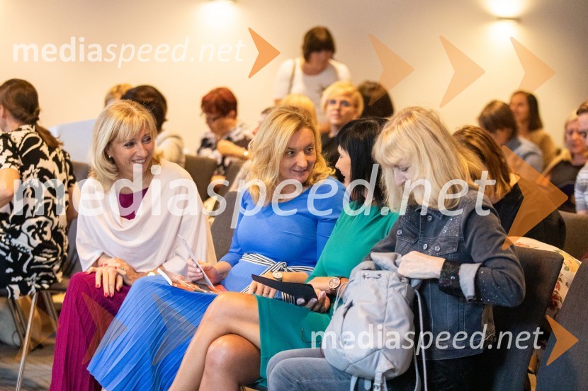  Janja Bogataj, predsednica, Skupnost vrtcev Slovenije; dr. Alenka Kepic Mohar, glavna urednica Mladinske knjige in direktorica Cankarjeve založbe;  Karmen Pangos, poslovna direktorica, Perutnina Ptuj d.o.o.; dr. Ljubica Marjanovič Umek, psihologinjaStrokovno srečanje ravnateljic in ravnateljev vrtcev