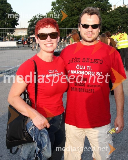 Andrej Borko, Narodni dom Maribor s soprogoPiše se leto 2009