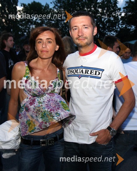 Igor Šujica, direktor KBM Fineko d.o.o. s soprogo MetkoPiše se leto 2009