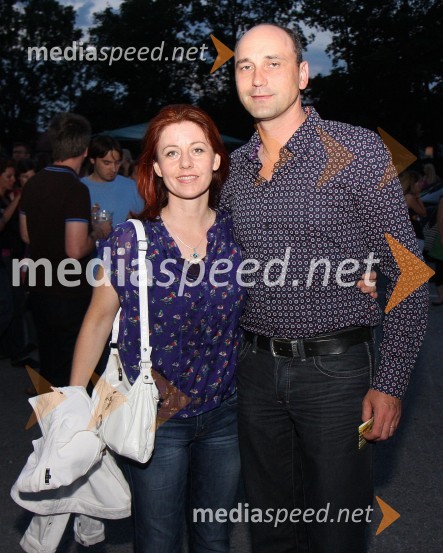 Matjaž Kovačič, predsednik uprave Nova KBM d.d. in njegova soproga ViktorijaPiše se leto 2009