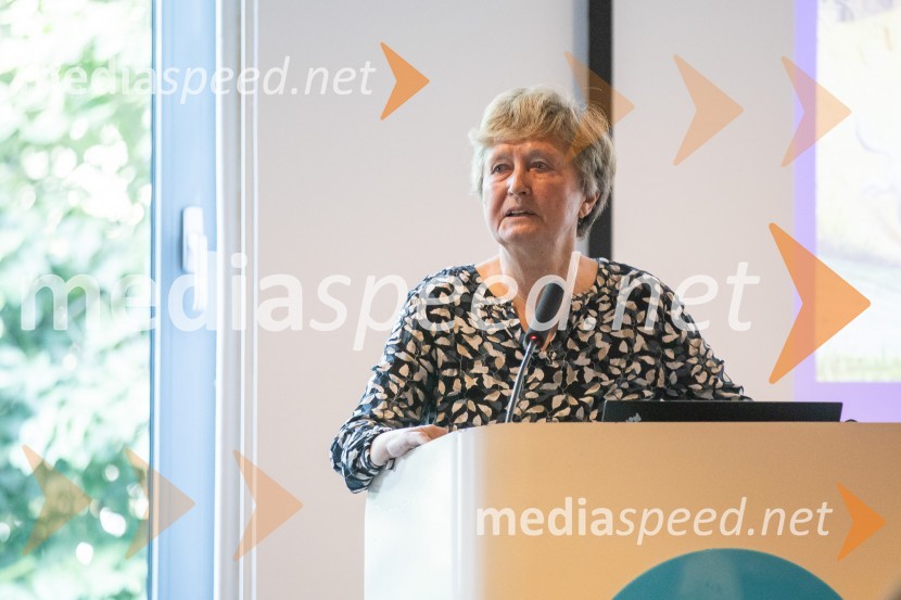 mag. Barbara Hanuš, pedagoginja, knjižničarka, učiteljica slovenščine ter avtorica knjig za otrokeStrokovno srečanje ravnateljic in ravnateljev vrtcev