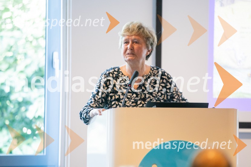 mag. Barbara Hanuš, pedagoginja, knjižničarka, učiteljica slovenščine ter avtorica knjig za otrokeStrokovno srečanje ravnateljic in ravnateljev vrtcev