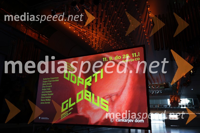 Odprtje razstave Odprti globus, Cankarjev dom