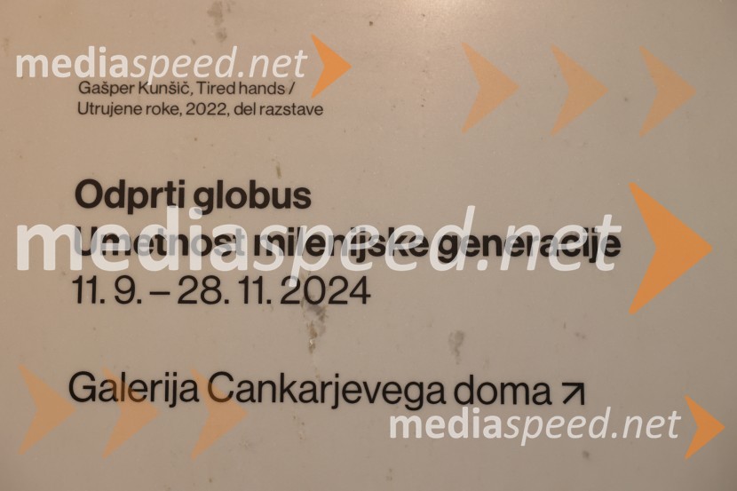 Odprtje razstave Odprti globus, Cankarjev dom