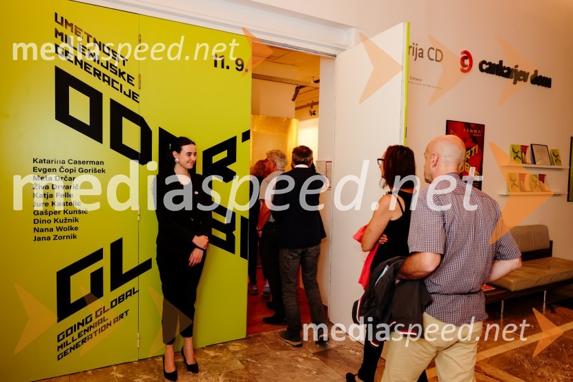 Odprtje razstave Odprti globus, Cankarjev dom