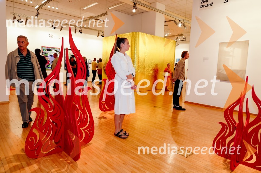 Odprtje razstave Odprti globus, Cankarjev dom