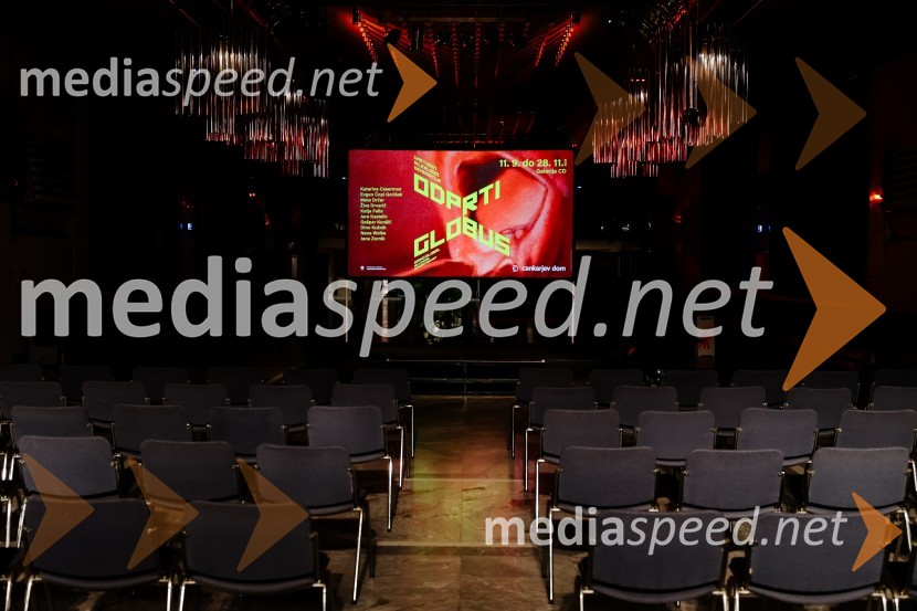 Odprtje razstave Odprti globus, Cankarjev dom