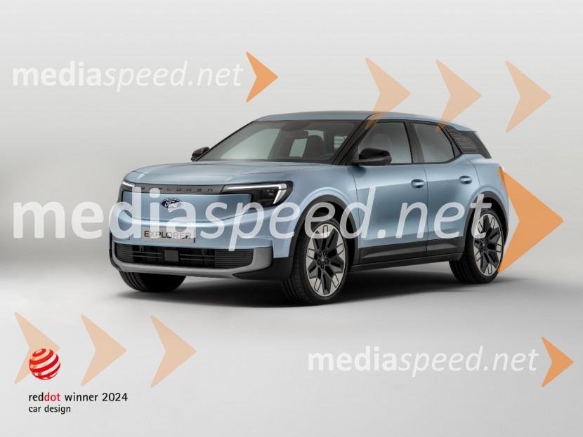 Novi povsem električni Ford Explorer je prejel nagrado Red Dot za izjemno oblikovanje izdelka