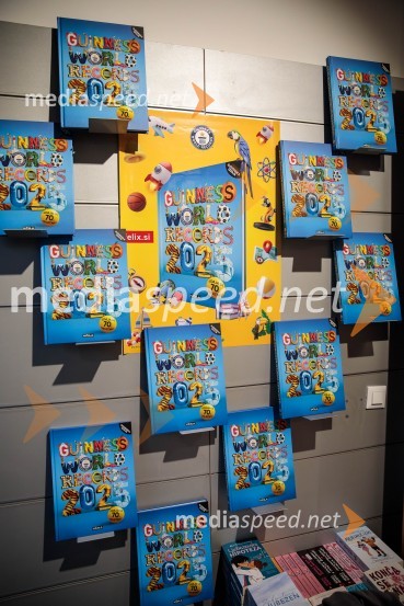 Predstavitev nove Guinnessove knjige rekordov in druženje s slovenskimi rekorderji