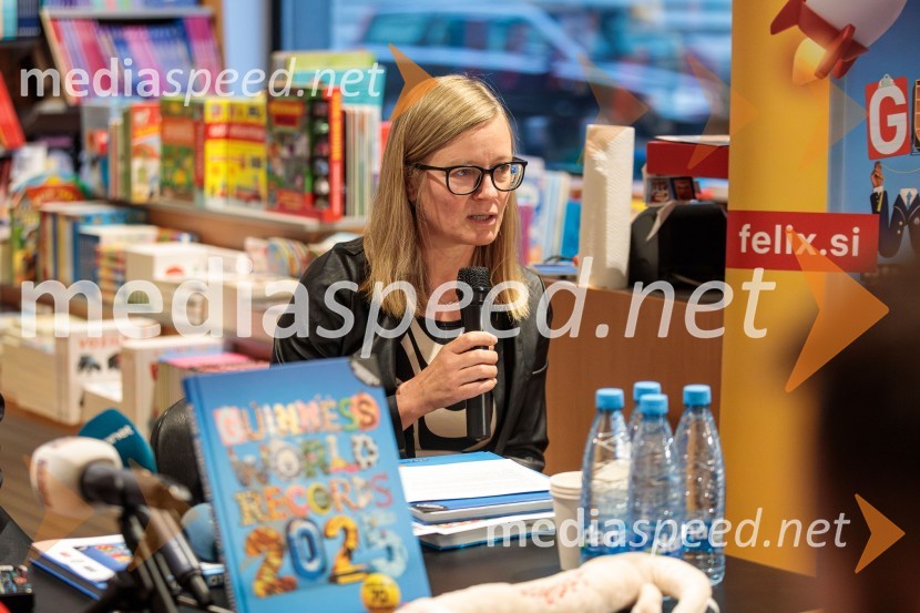  Mojca Benedičič, založba UčilaPredstavitev nove Guinnessove knjige rekordov in druženje s slovenskimi rekorderji