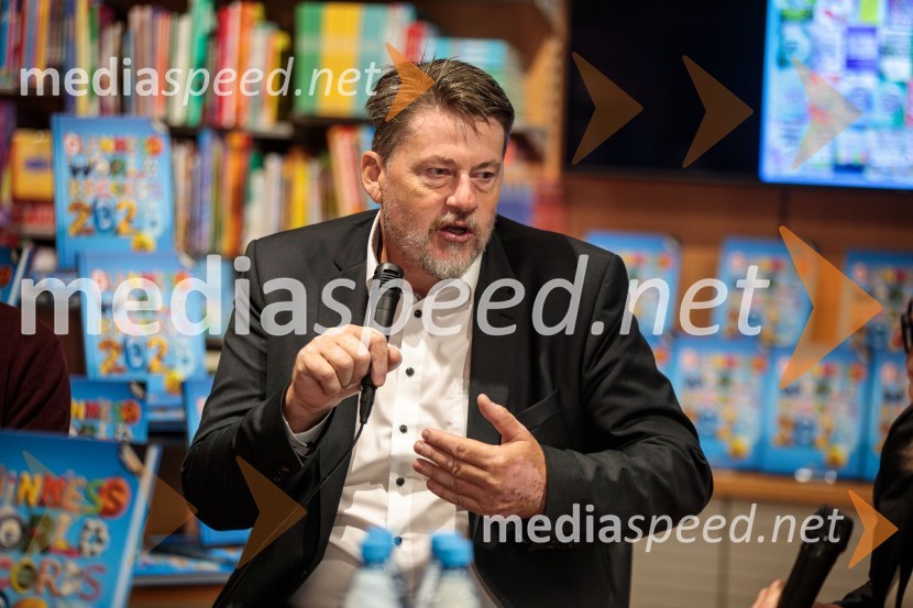  Boris Tomašič, tv voditeljPredstavitev nove Guinnessove knjige rekordov in druženje s slovenskimi rekorderji