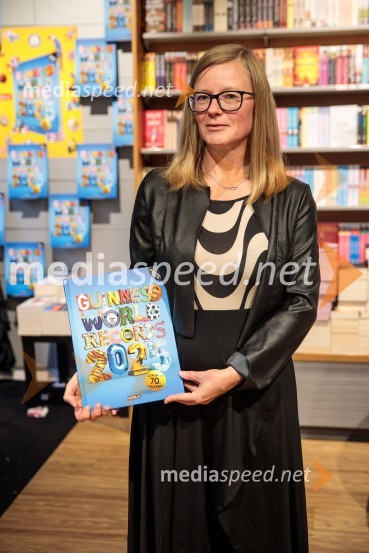  Mojca Benedičič, založba UčilaPredstavitev nove Guinnessove knjige rekordov in druženje s slovenskimi rekorderji
