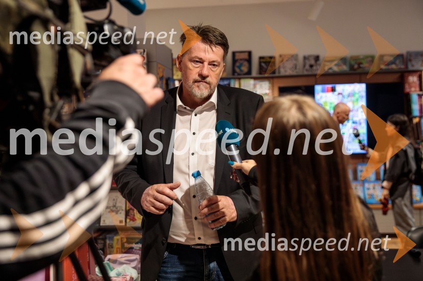  Boris Tomašič, tv voditeljPredstavitev nove Guinnessove knjige rekordov in druženje s slovenskimi rekorderji