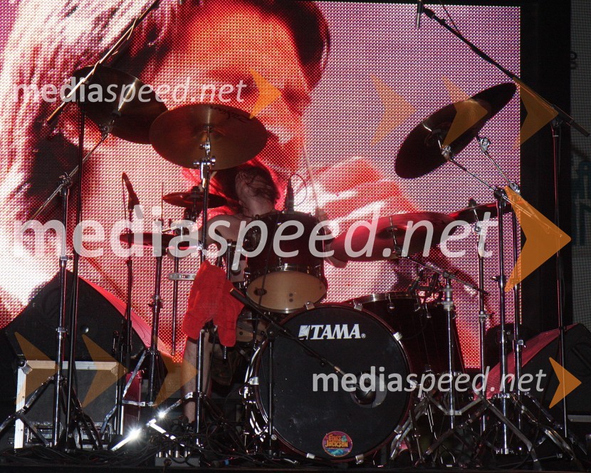 Marko Soršak, bobnar skupine Elvis JacksonPiše se leto 2009