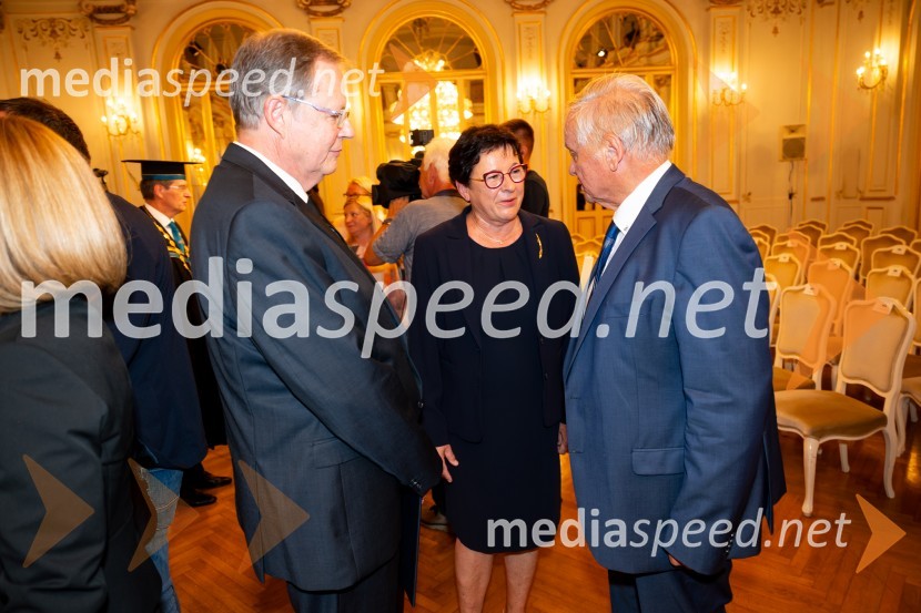 izr. prof. dr.  Artur Pahor, dr. med.; prof. dr.  Dušica Pahor, Prodekanica za znanstveno-raziskovalno dejavnost, Fakulteta za medicino, Univerza v Mariboru;  ... Dan Univerze v Mariboru 2024