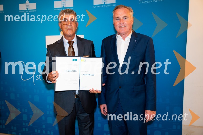 dr. Josip Orbanić;  ... Dan Univerze v Mariboru 2024