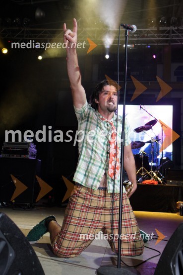 David Kovšca - Buda, pevec skupine Elvis JacksonPiše se leto 2009