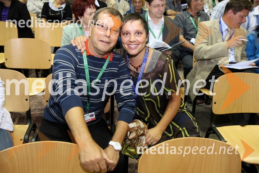 Slavko Petek, Klima Petek in soproga OtilijaFestival Vurberk 2009