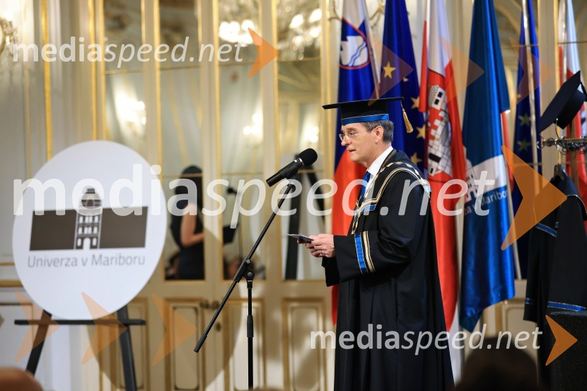 prof. dr. Zdravko Kačič, rektor Univerze v MariboruDan Univerze v Mariboru 2024