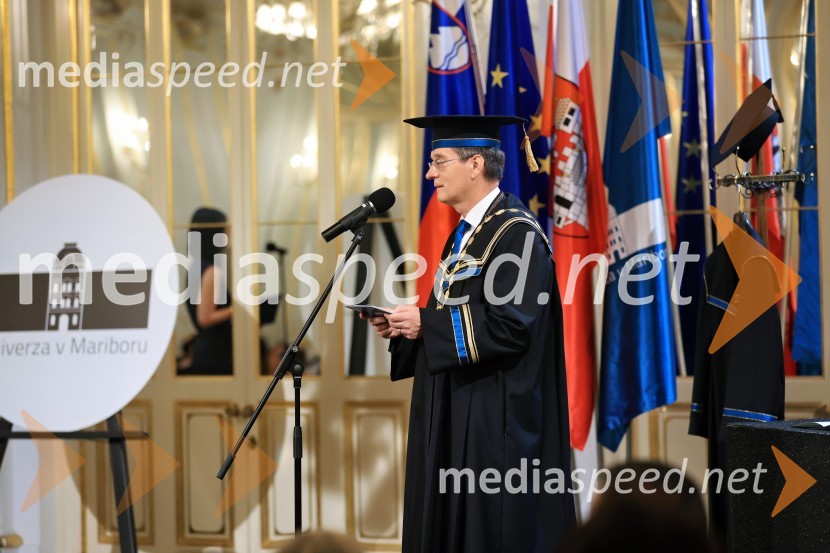 prof. dr. Zdravko Kačič, rektor Univerze v MariboruDan Univerze v Mariboru 2024