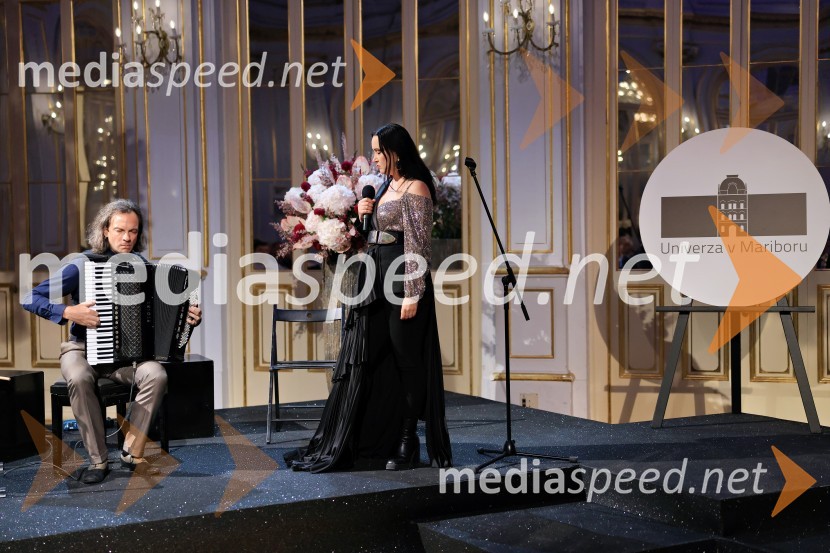  Marko Hatlak, harmonikar;  Tinkara Kovač, glasbenicaDan Univerze v Mariboru 2024