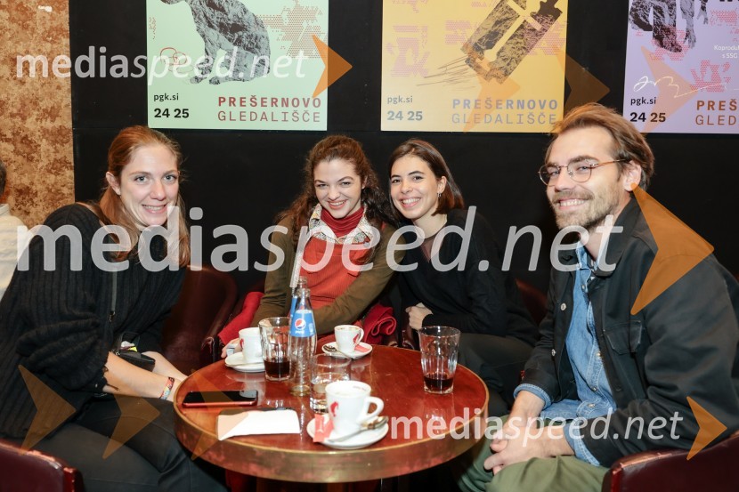  Eva Jesenovec, igralka;  Diana  Kolenc, igralka;  Anuša  Kodelja, igralka;  Matic Maco Lukšič, igralecKot vsa svobodna dekleta, premiera Prešernovo gledališče Kranj