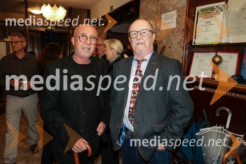  Božo Grlj, režiser;  Tomaž Domicelj, glasbenikKot vsa svobodna dekleta, premiera Prešernovo gledališče Kranj