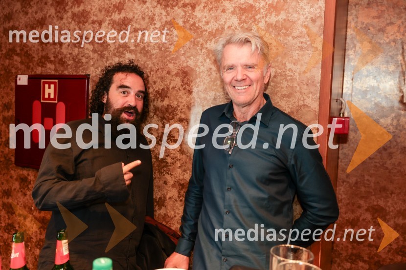   Jure Novak, generalni direktor, Cankarjev dom;  Branko Završan, igralecKot vsa svobodna dekleta, premiera Prešernovo gledališče Kranj