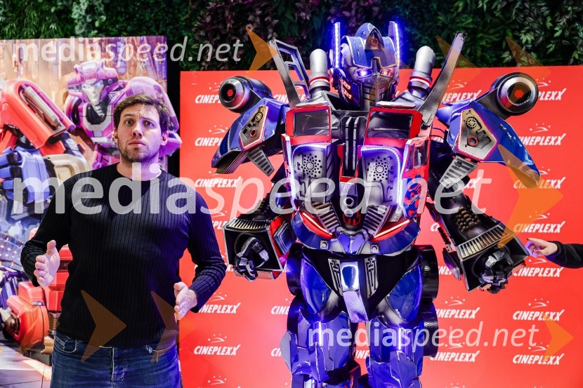  Žiga Bunič, igralecPremiera Transformerji Ena v Cineplexx Ljubljana