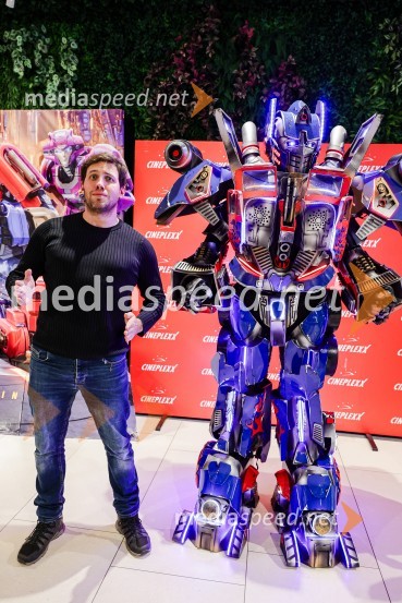  Žiga Bunič, igralecPremiera Transformerji Ena v Cineplexx Ljubljana