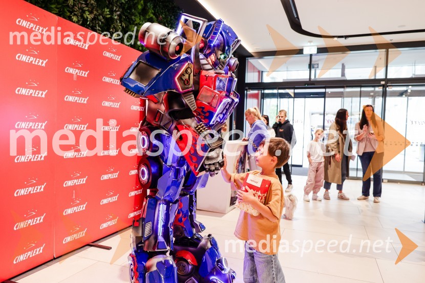 Premiera Transformerji Ena v Cineplexx Ljubljana