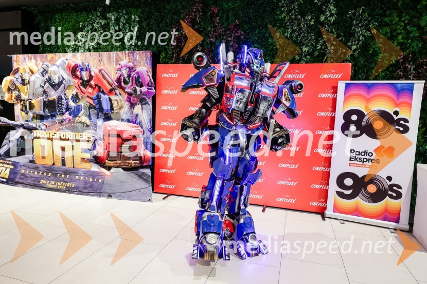Premiera Transformerji Ena v Cineplexx Ljubljana