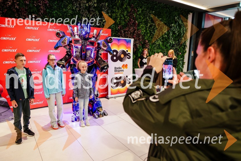 Premiera Transformerji Ena v Cineplexx Ljubljana