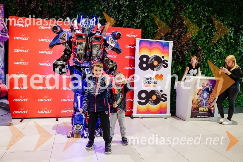 Premiera Transformerji Ena v Cineplexx Ljubljana