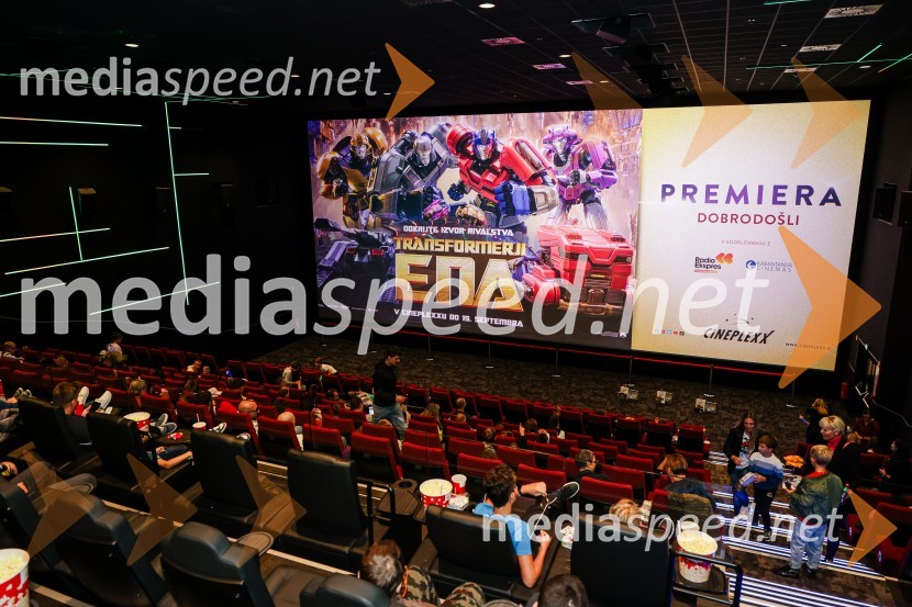 Premiera Transformerji Ena v Cineplexx Ljubljana