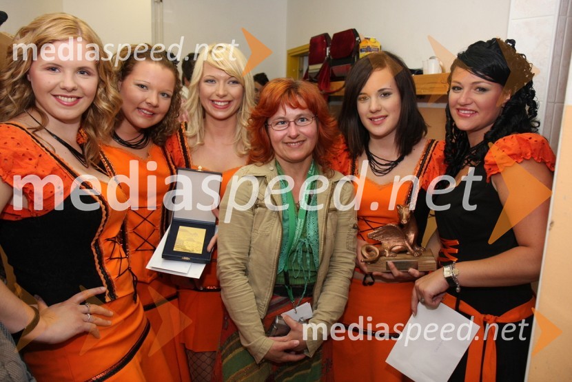 Ansambel Iskrice in Mojca Marot, novinarkaFestival Vurberk 2009