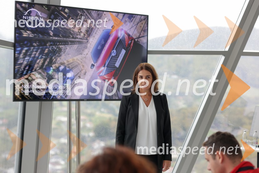  Lidija Ruden Kostrevc, direktorica prodaje in marketinga, Renault Nissan Slovenija d.o.o.Novi Nissan Qashqai, predstavitev
