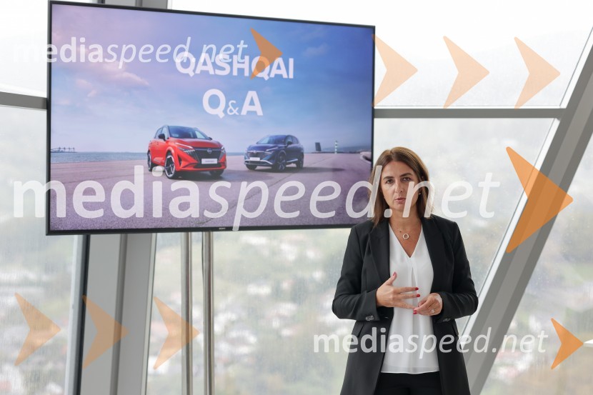  Lidija Ruden Kostrevc, direktorica prodaje in marketinga, Renault Nissan Slovenija d.o.o.Novi Nissan Qashqai, predstavitev