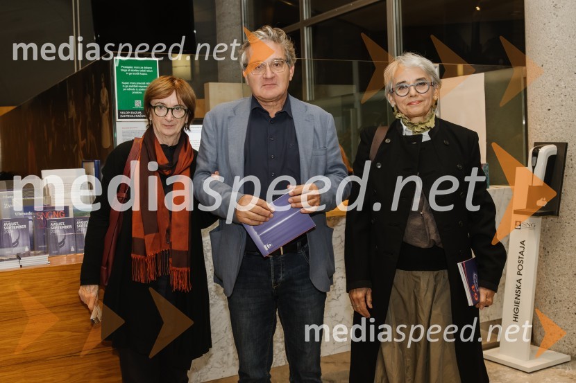  Maja Cerar, lektorica;  ... ;  Alja Predan, selektorica, Teden slovenske drame64, premiera drame na odru SNG Nova Gorica