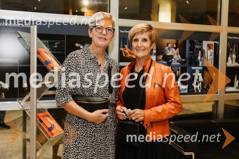  Mirjam Drnovšček, direktorica, SNG Nova Gorica;  Branka Štrukelj, upokojenka SNG Nova Gorica64, premiera drame na odru SNG Nova Gorica