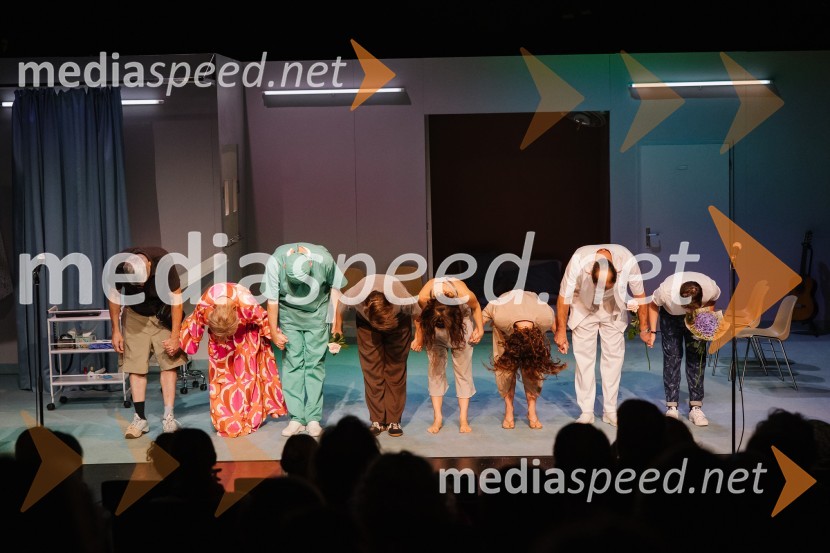  Radoš Bolčina, igralec;  Helena Peršuh, igralka;  Gorazd Jakomini, igralec ;  Jure Kopušar, igralec;  Nika Rozman, igralka;  Urška Taufer, igralka;  Blaž Valič, igralec;  Brigita Gregorič64, premiera drame na odru SNG Nova Gorica