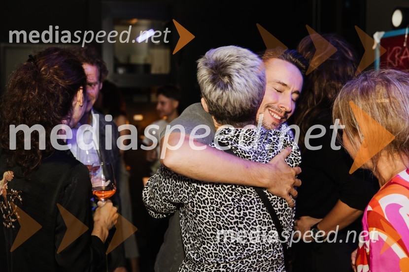  Mirjam Drnovšček, direktorica, SNG Nova Gorica;  Jure Kopušar, igralec64, premiera drame na odru SNG Nova Gorica