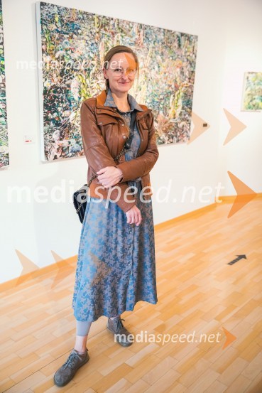  Anja Jerčič Jakob, umetnicaOdprtje razstave z naslovom Obrobja slikarke Anje Jerčič Jakob, Generali Galerija