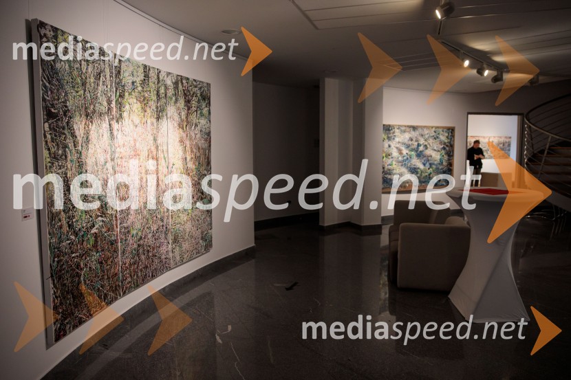 Odprtje razstave z naslovom Obrobja slikarke Anje Jerčič Jakob, Generali Galerija