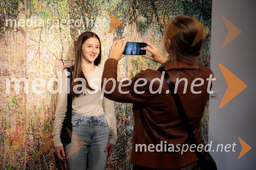 Odprtje razstave z naslovom Obrobja slikarke Anje Jerčič Jakob, Generali Galerija