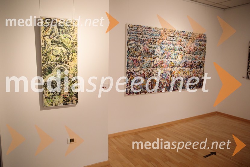 Odprtje razstave z naslovom Obrobja slikarke Anje Jerčič Jakob, Generali Galerija