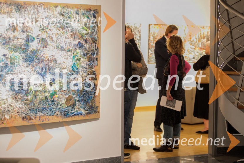 Odprtje razstave z naslovom Obrobja slikarke Anje Jerčič Jakob, Generali Galerija