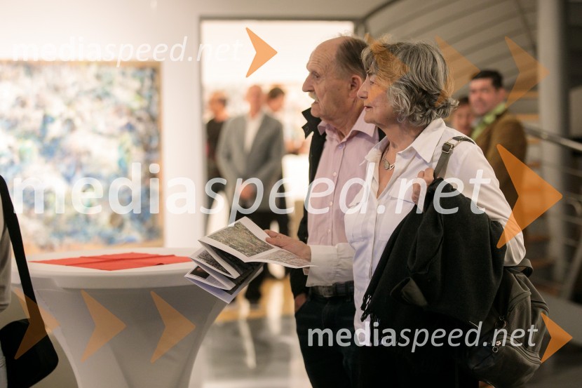 Odprtje razstave z naslovom Obrobja slikarke Anje Jerčič Jakob, Generali Galerija