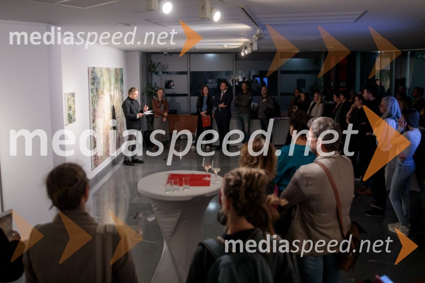 Odprtje razstave z naslovom Obrobja slikarke Anje Jerčič Jakob, Generali Galerija