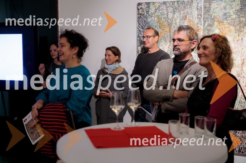 Odprtje razstave z naslovom Obrobja slikarke Anje Jerčič Jakob, Generali Galerija